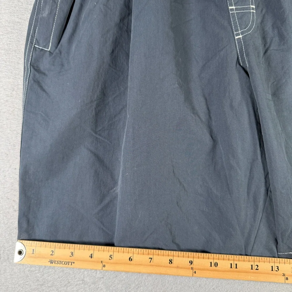 Speedo Mens Beach Bungalow Swim Trunks‎ Gray Cargo Board Shorts 732730 NWT L